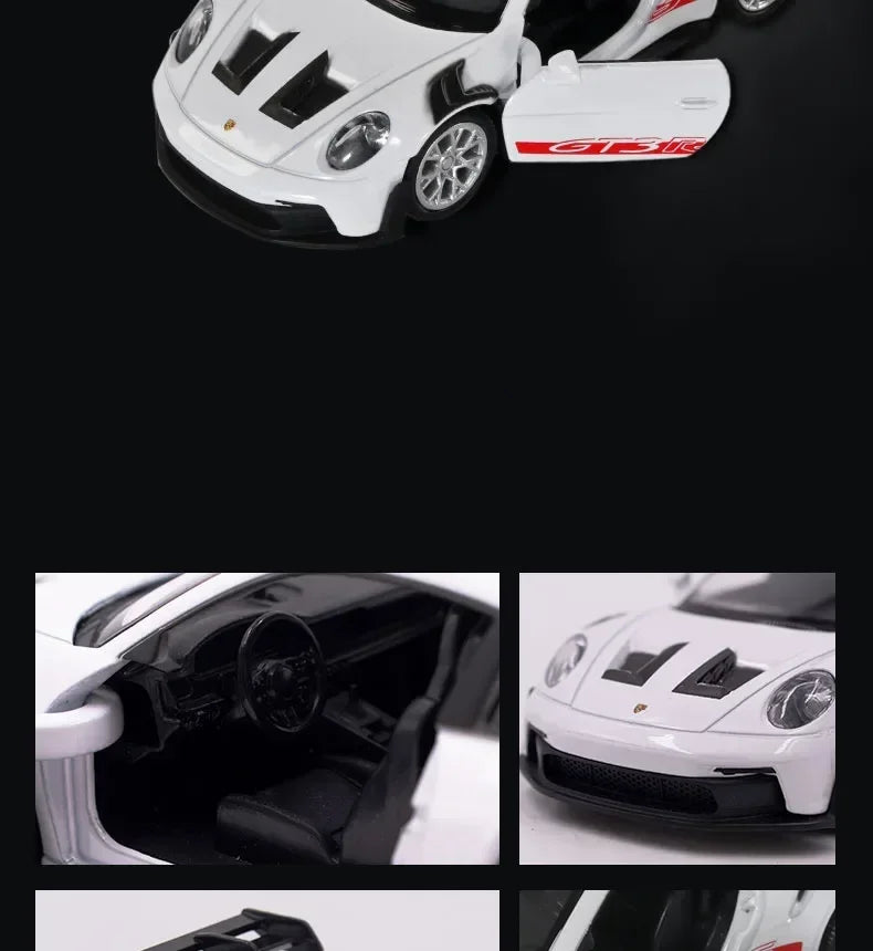 Porsche 911 GT3 RS (1:36 Scale) - Die-Cast Metal Model