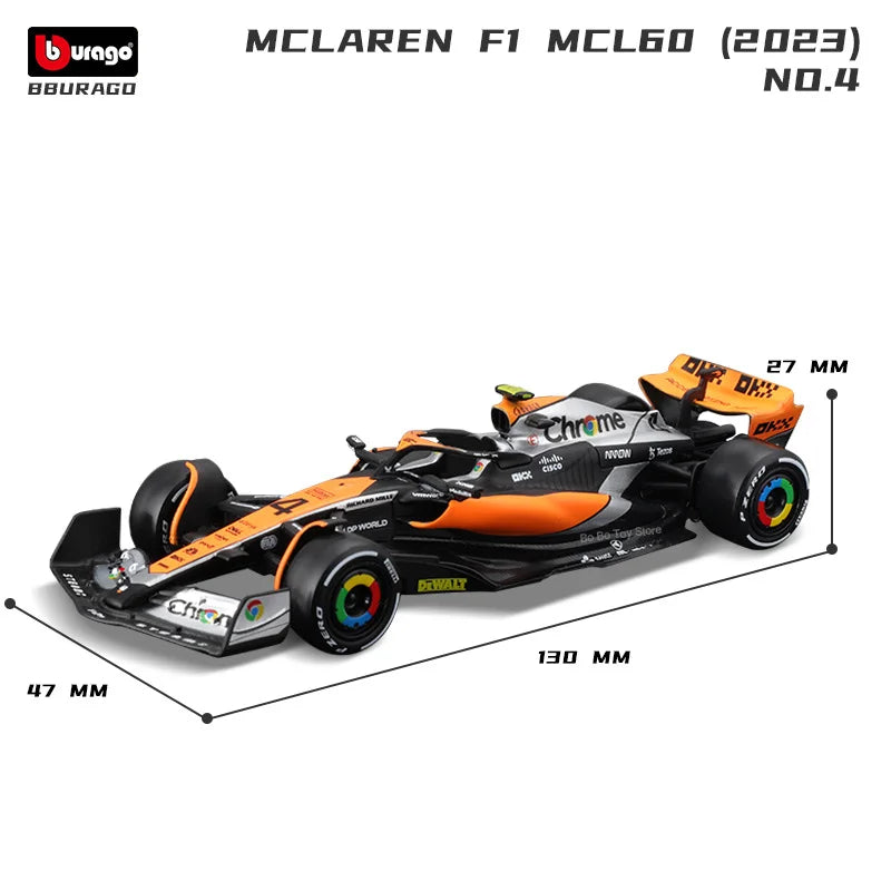 McLaren MCL38 - 2024 Miami GP (1:43 Scale) - Bburago