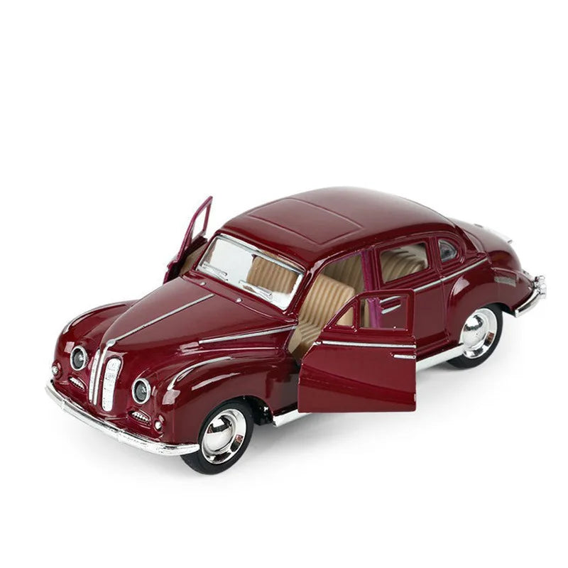 Classic Die-Cast Car Model (1:32 Scale) - Pull-Back Action