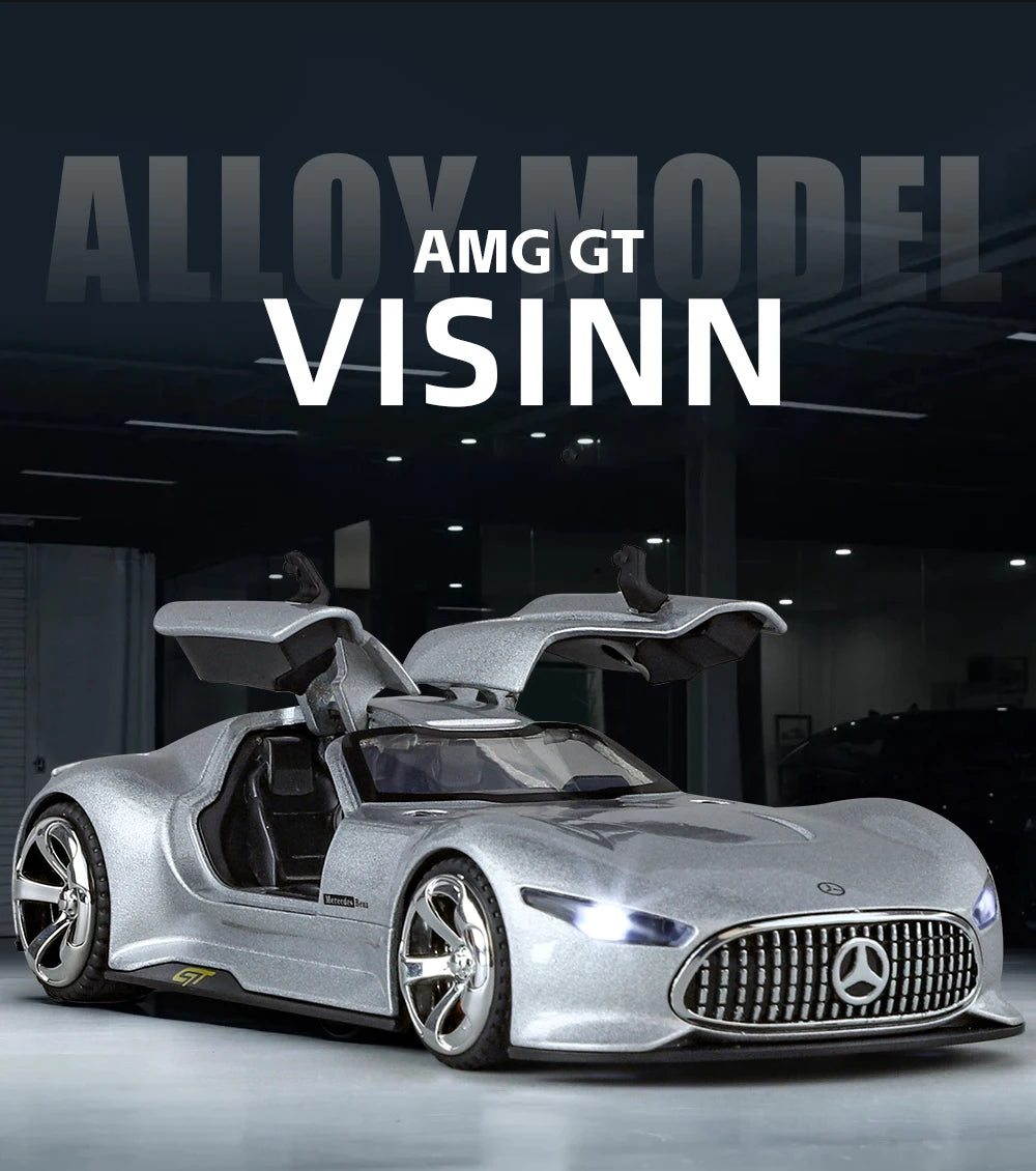Mercedes-AMG Vision Gran Turismo (1:32 Scale) - Die-Cast Model with Sound & Light