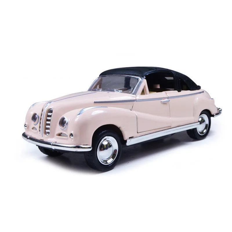 Classic Die-Cast Car Model (1:32 Scale) - Pull-Back Action