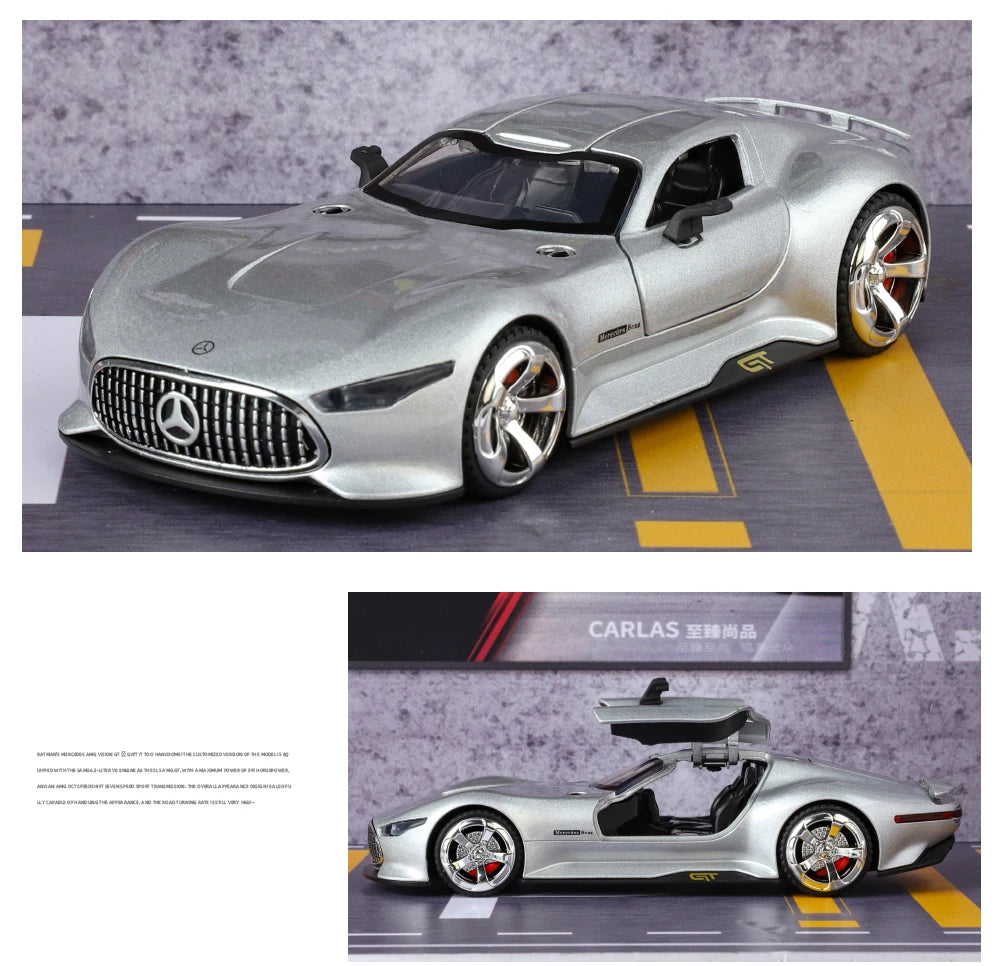 Mercedes-AMG Vision Gran Turismo (1:32 Scale) - Die-Cast Model with Sound & Light