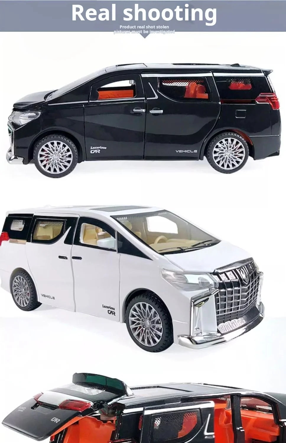 Commercial Vehicle Die-Cast Model - Sound & Light Features