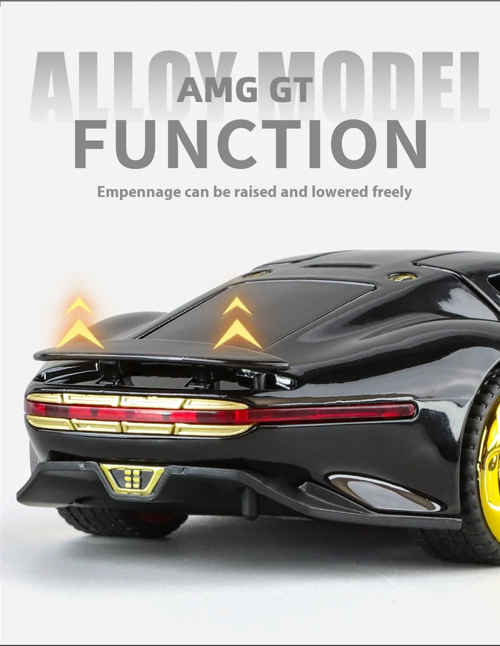 Mercedes-AMG Vision Gran Turismo (1:32 Scale) - Die-Cast Model with Sound & Light