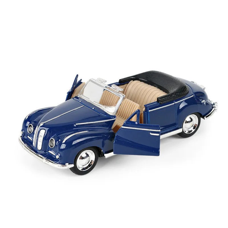Classic Die-Cast Car Model (1:32 Scale) - Pull-Back Action