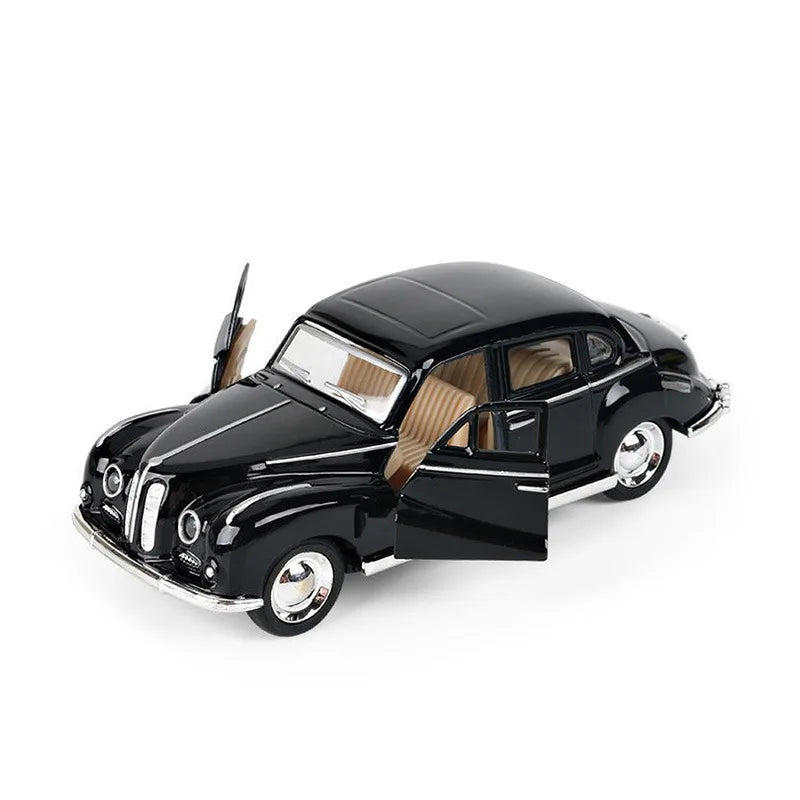 Classic Die-Cast Car Model (1:32 Scale) - Pull-Back Action