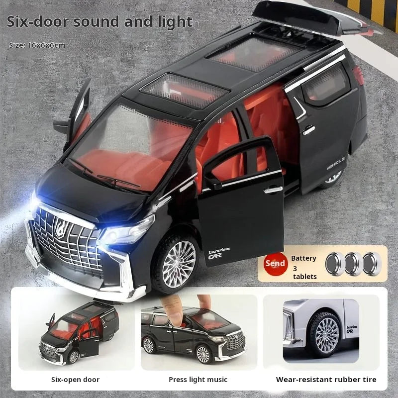 Commercial Vehicle Die-Cast Model - Sound & Light Features