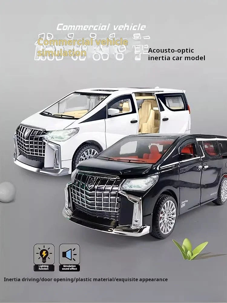 Commercial Vehicle Die-Cast Model - Sound & Light Features