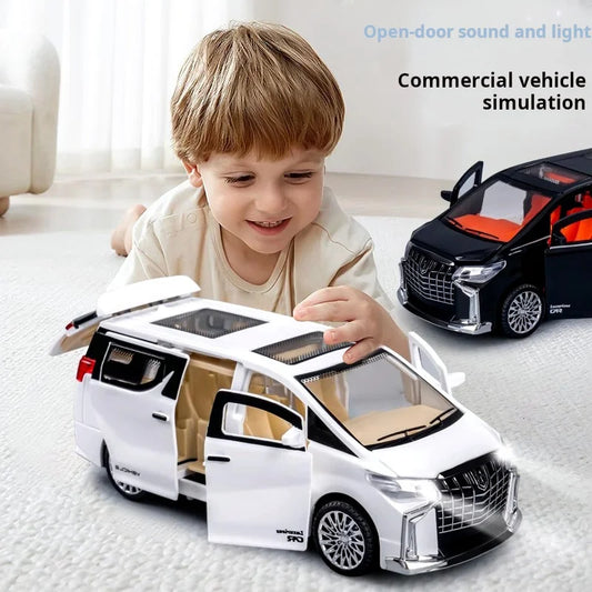 Commercial Vehicle Die-Cast Model - Sound & Light Features