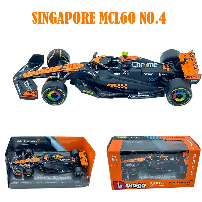 McLaren MCL38 - 2024 Miami GP (1:43 Scale) - Bburago