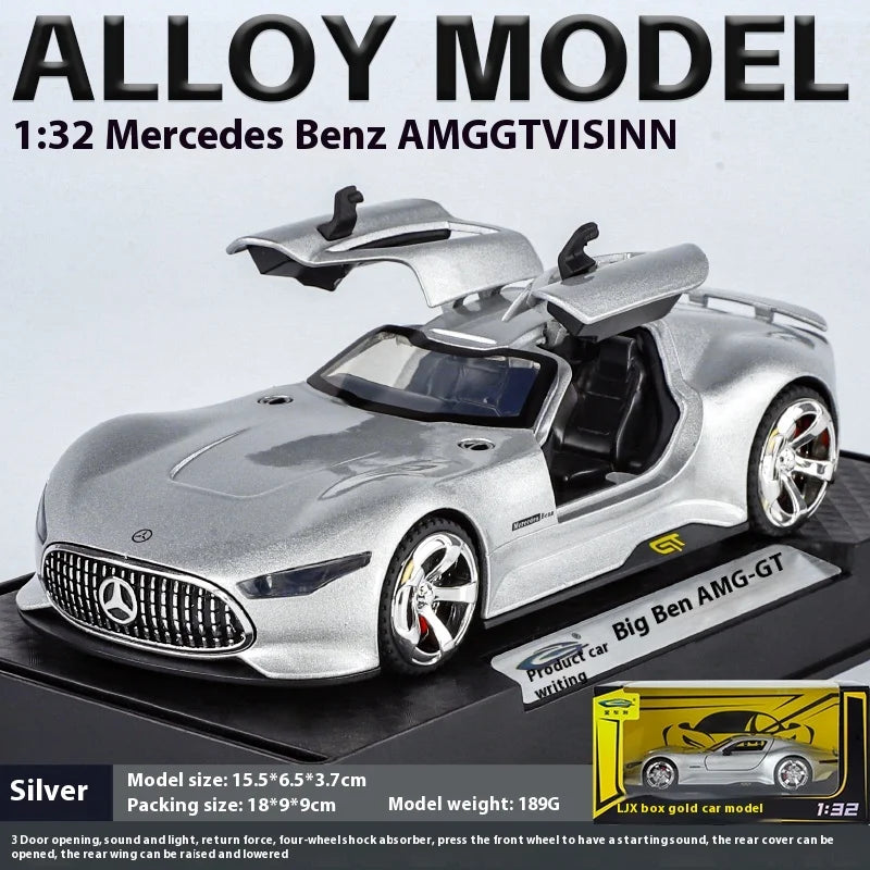 Mercedes-AMG Vision Gran Turismo (1:32 Scale) - Die-Cast Model with Sound & Light