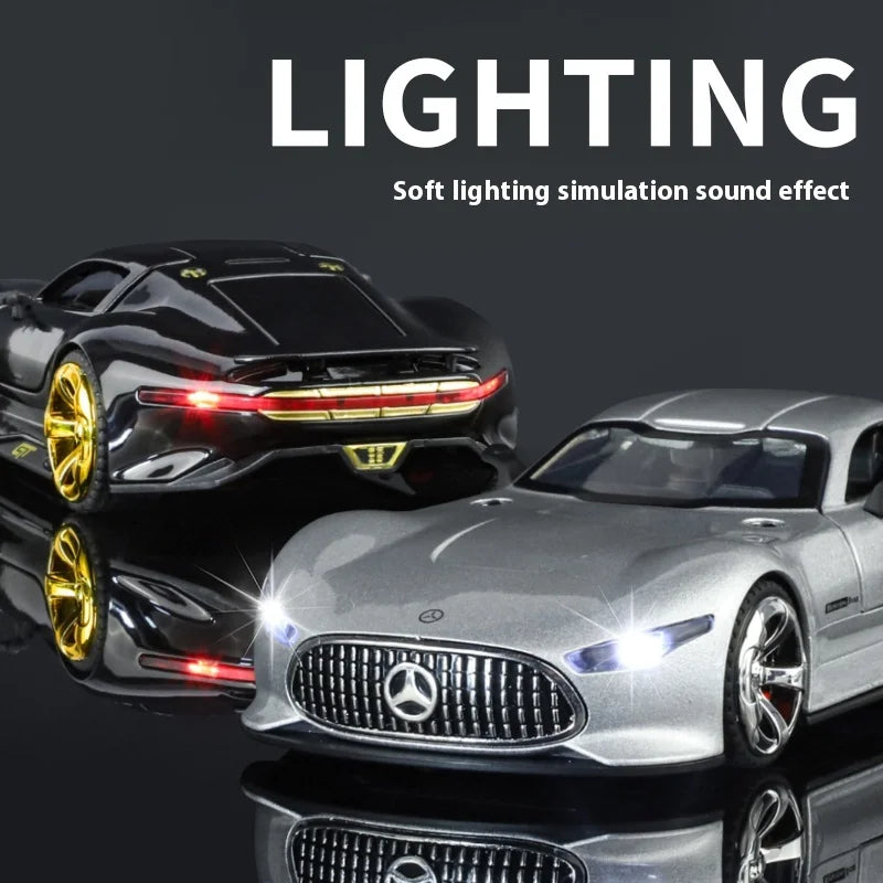 Mercedes-AMG Vision Gran Turismo (1:32 Scale) - Die-Cast Model with Sound & Light