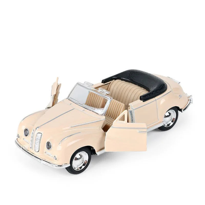 Classic Die-Cast Car Model (1:32 Scale) - Pull-Back Action
