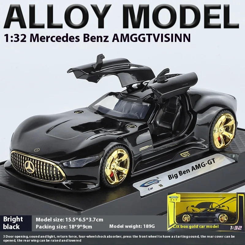Mercedes-AMG Vision Gran Turismo (1:32 Scale) - Die-Cast Model with Sound & Light