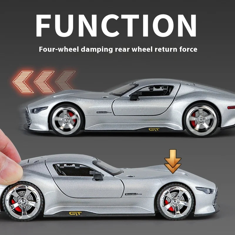 Mercedes-AMG Vision Gran Turismo (1:32 Scale) - Die-Cast Model with Sound & Light