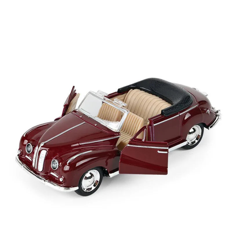 Classic Die-Cast Car Model (1:32 Scale) - Pull-Back Action