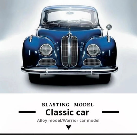 Classic Die-Cast Car Model (1:32 Scale) - Pull-Back Action