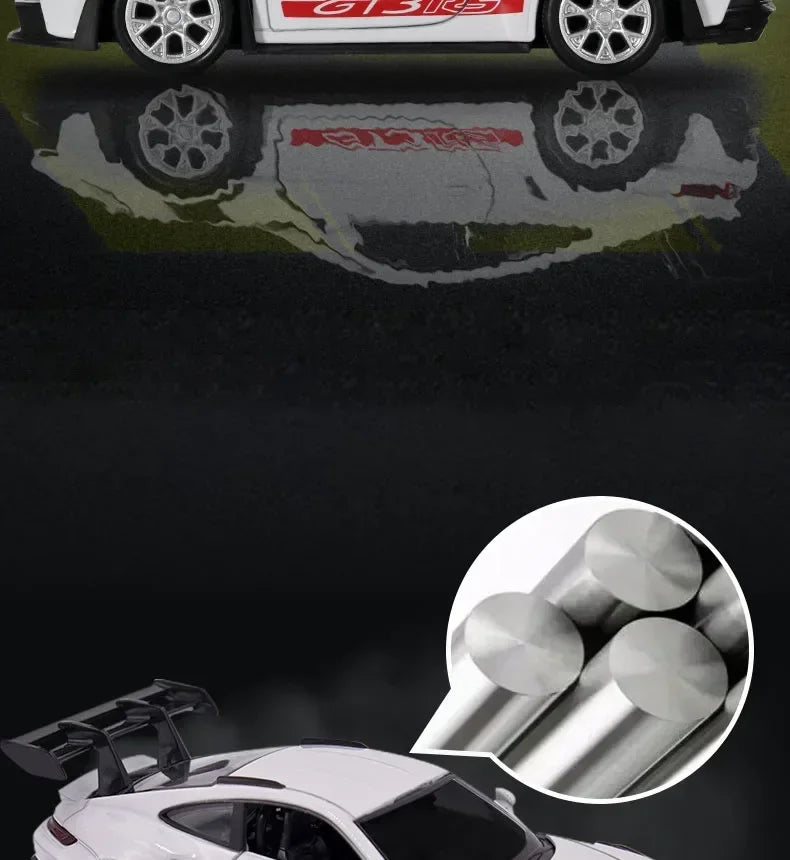 Porsche 911 GT3 RS (1:36 Scale) - Die-Cast Metal Model