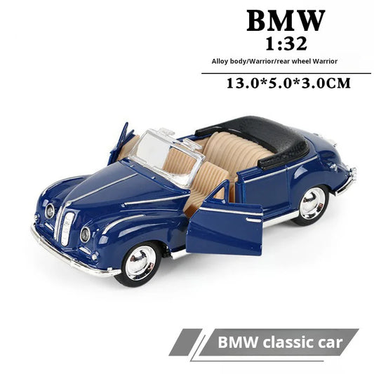 Classic Die-Cast Car Model (1:32 Scale) - Pull-Back Action