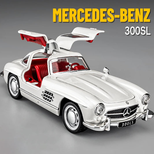 Mercedes-Benz 300SL Gullwing (1:32 Scale) - Die-Cast Model with Sound & Light