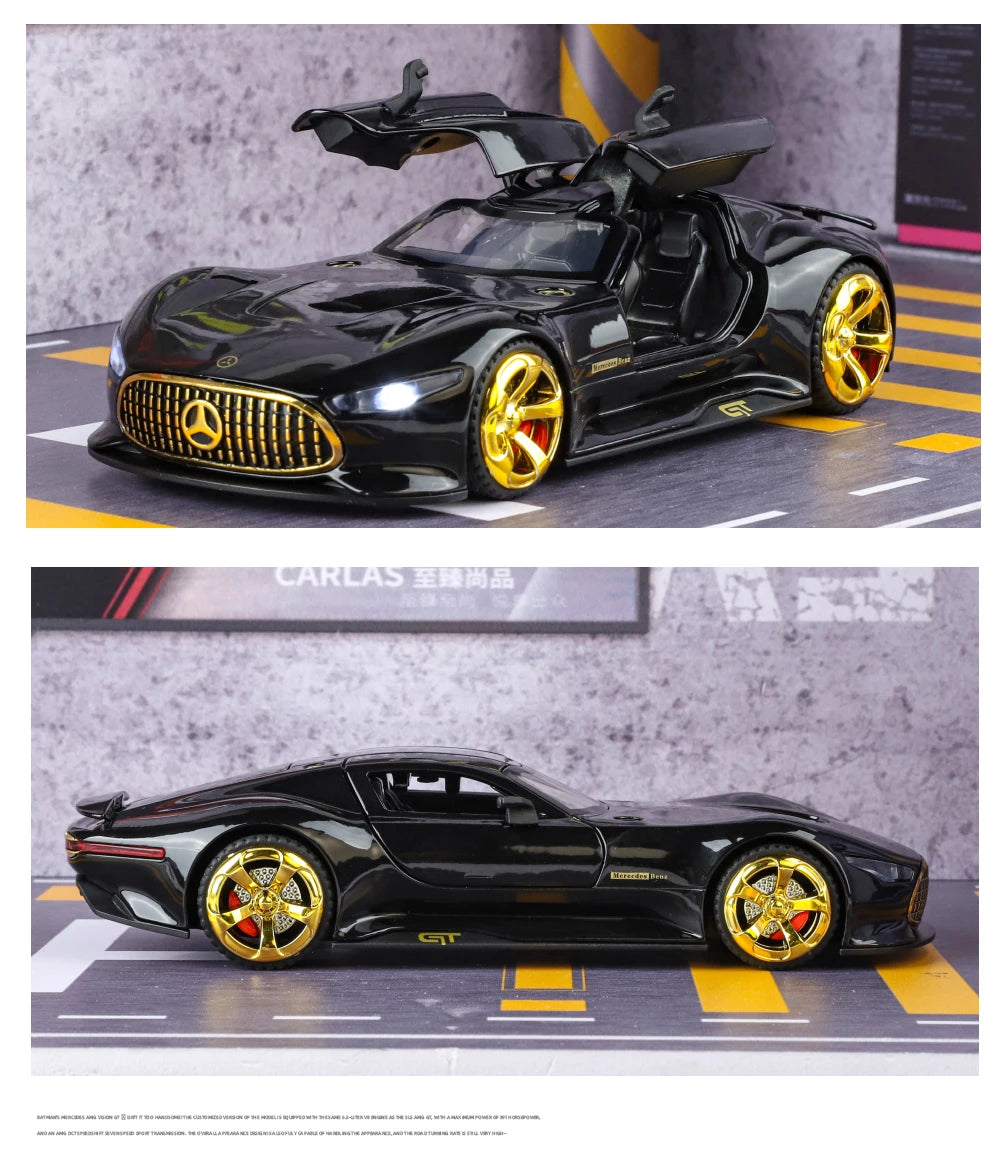 Mercedes-AMG Vision Gran Turismo (1:32 Scale) - Die-Cast Model with Sound & Light