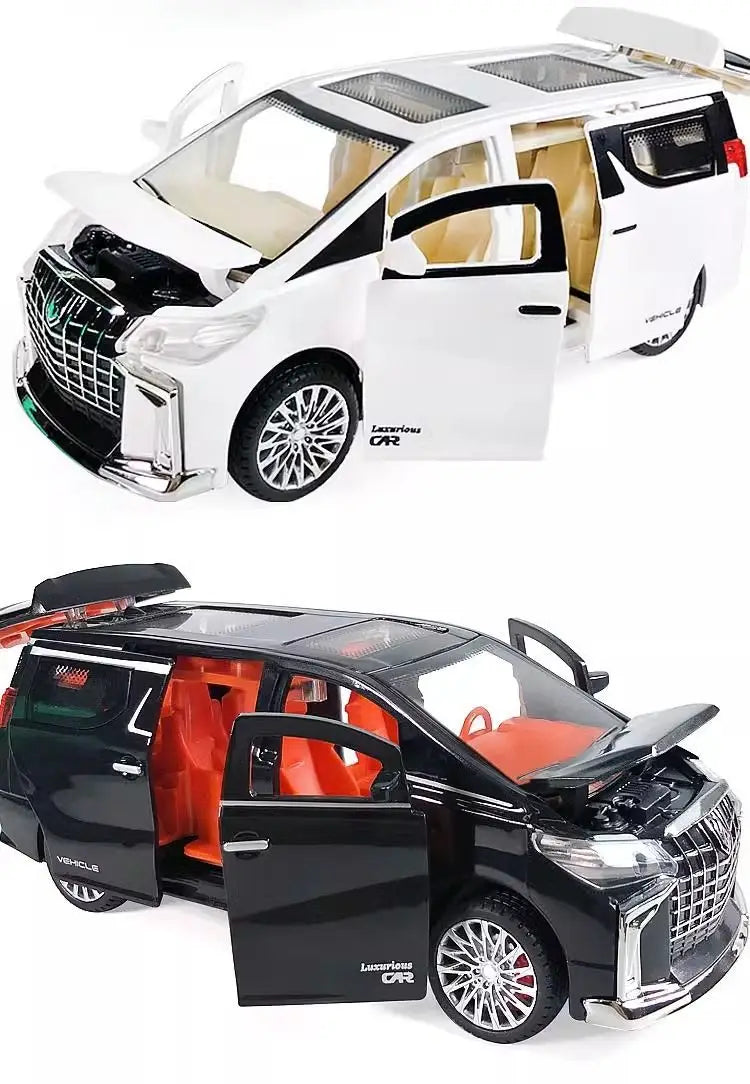 Commercial Vehicle Die-Cast Model - Sound & Light Features