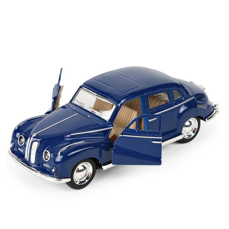 Classic Die-Cast Car Model (1:32 Scale) - Pull-Back Action