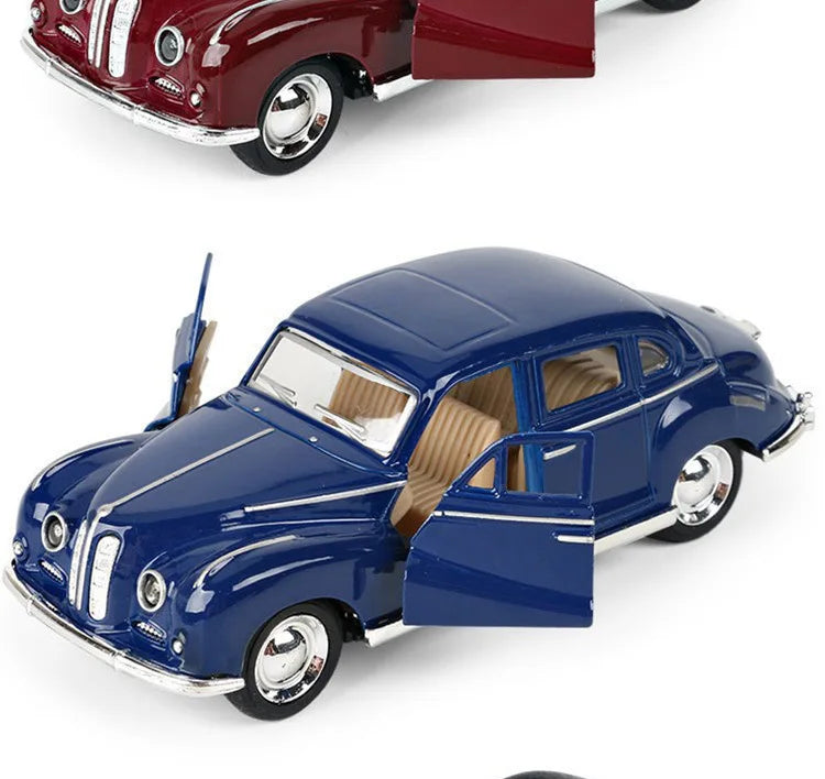 Classic Die-Cast Car Model (1:32 Scale) - Pull-Back Action